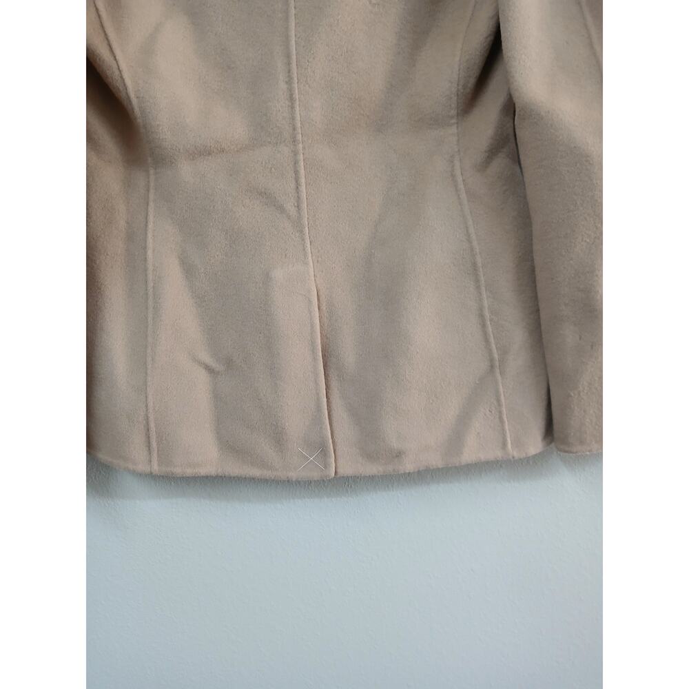 Talbots wool-blend blazer tan size 2 - Picture 7 of 9